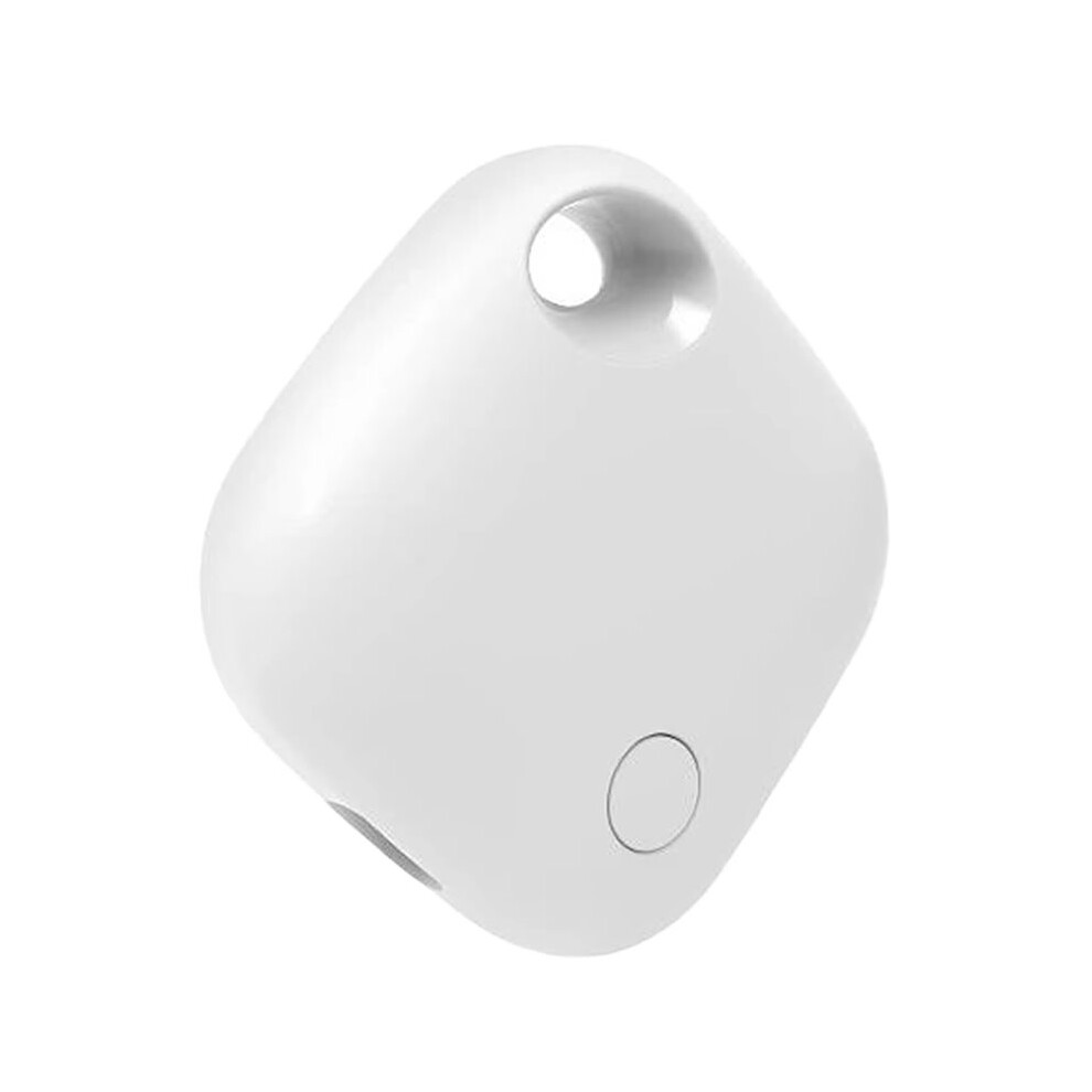 Recharageable Tracker Key Finder Pet Locator Work With Android Find My Tag For Phones White 6032318033924