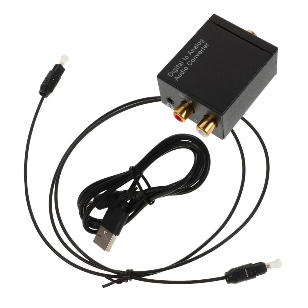 Digital To Analog Audio Converter, Optical Toslink Spdif Hifi Dac For Tv And Rv Theater Systems 9351714441049