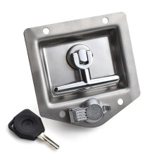 304 Stainless Steel T Handle Lock Waterproof Seal Heavy Duty Toolbox Latch Replacement 1Pcs