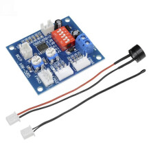PWM PC CPU-Ventilatorsnelheidsregelaar met Temperatuursensor, 12V 5A - Stlxy