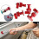 Dent Puller Kit 2 in 1 Paintless Dent Repair for Small Dents & Hail Damage 5