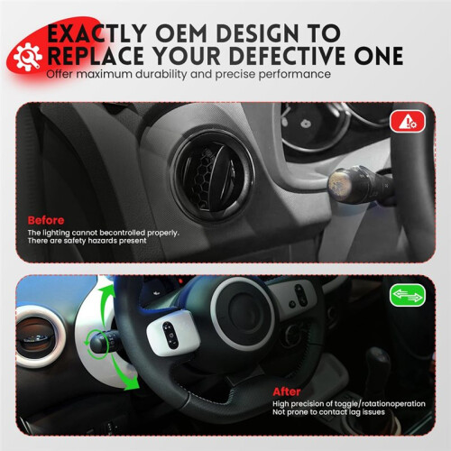 For  Twingo 2 2007-2014 7701072110 Commodo  Column Steering Headlight Steering
