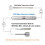 SDS Max to SDS Max Extension Adapter for Rotary Hammer Heavy Duty Max-Lock Bridge Coupler 2