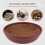 1Set Durable Pigeon Nest Pad Set Plastic Coir Mat Assorted Colors 3