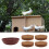 1Set Durable Pigeon Nest Pad Set Plastic Coir Mat Assorted Colors 7