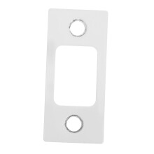 Heavy Duty Stainless Steel Door Strike Plate for Deadbolt Reinforcement and Enhanced Door Security 1 Pack