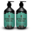 Beard Shampoo & Conditioner Set - Peppermint & Eucalyptus 1