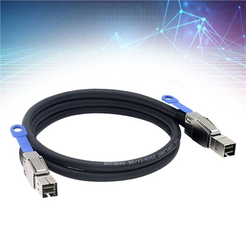SAS HD SFF-8644 med IC Till SAS SFF-8644 Server Stacking Interconnect Cable Data Transfer Expansion Cord för Server 2