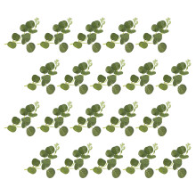 Raindrops 40 Pcs Decor Wedding Greenery Decoration Eucalyptus Leaf