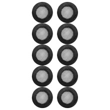 50pcs rubber gasket with 304 stainless steel net shower filter
