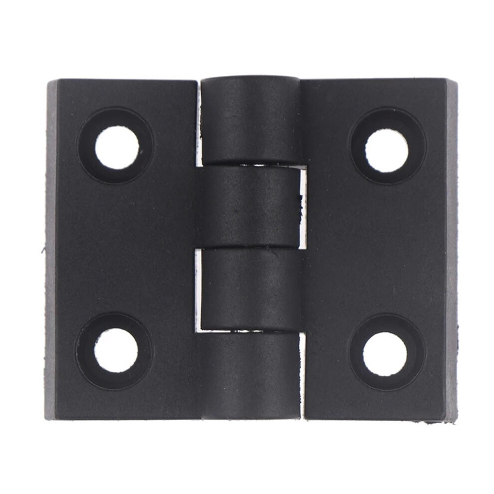 Heavy Duty Abs Plastic Door Hinges 60X50 Black Mini Cabinet Butt Hinge Weatherresistant Design 9073542960058