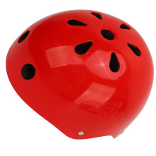 Red Kids Helmet - Adjustable Straps, Lightweight