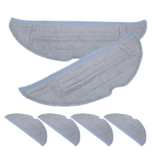 Paquete de 6 Almohadillas de Repuesto para Fregona S7 S7 + T7S Accesorios Reutilizables, Almohadilla Suave de Microfibra HúMeda