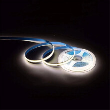 Fita de LED COB de 5V com 3mm de Largura, 4000 LEDs Brancos, 4000K, para Decoração de Casa, Armários e Luminárias.
