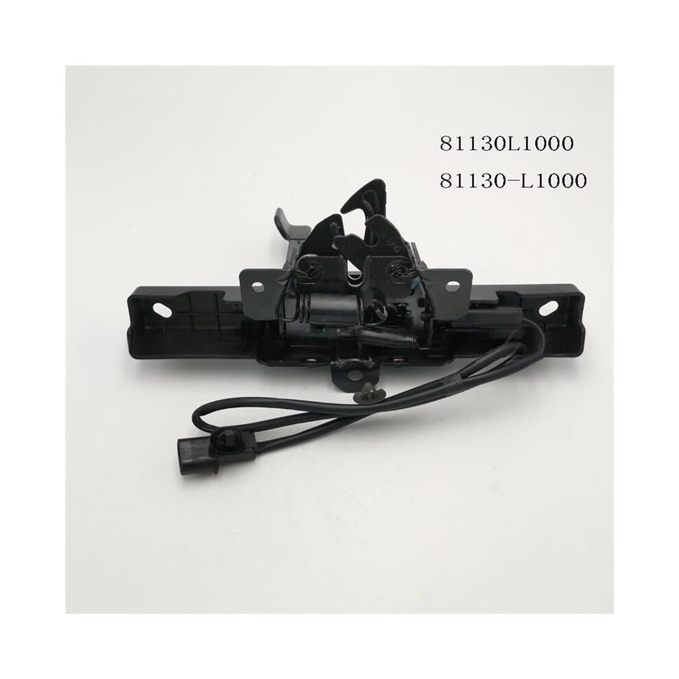 81130L1000 Engine Hood Lock Assembly For Sonata (Sedan) 1.6 L Turbo 2.0 L 2020-2023 81130-L1000 Black 4711824128721