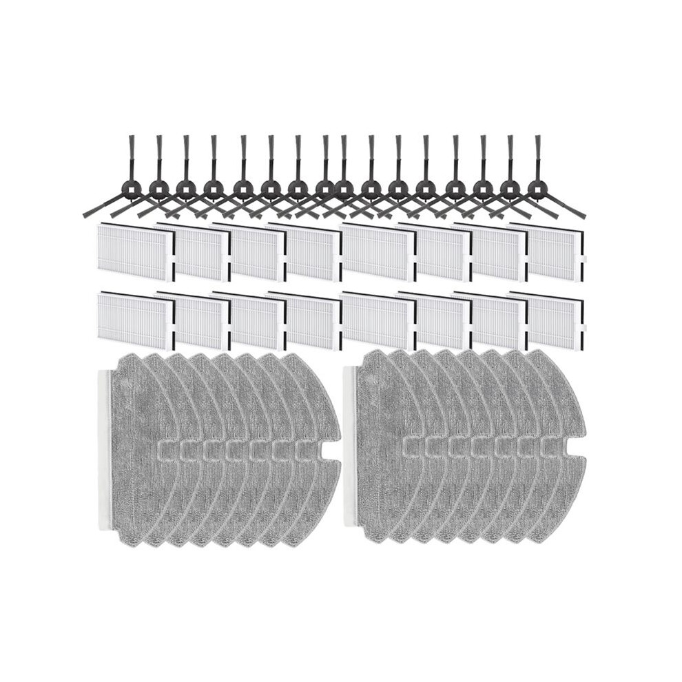 For Mova M1 / Trouver M1 Robot Vacuum Cleaner Spare Parts Side Brush Hepa Filter Mop Cloth Accessories 6032933703172