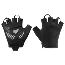 2pcs Cycling Gloves with Antislip Grip and Sun-Black XL
