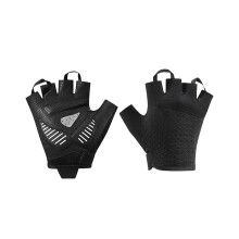 2pack Durability Half Finger Bike Gloves Enhances Grip-Black S