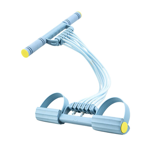 High Elasticity Rubber Yogas Stretching Band Pedals Ankle-Blue