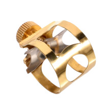 Altos Saxophone Ligature Clip Metal Flute Head Clamp Adjustable