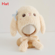(Yellow)Baby Girl Boy Plush Hat With Neck Cover For Winter Cold And Windproof Safety