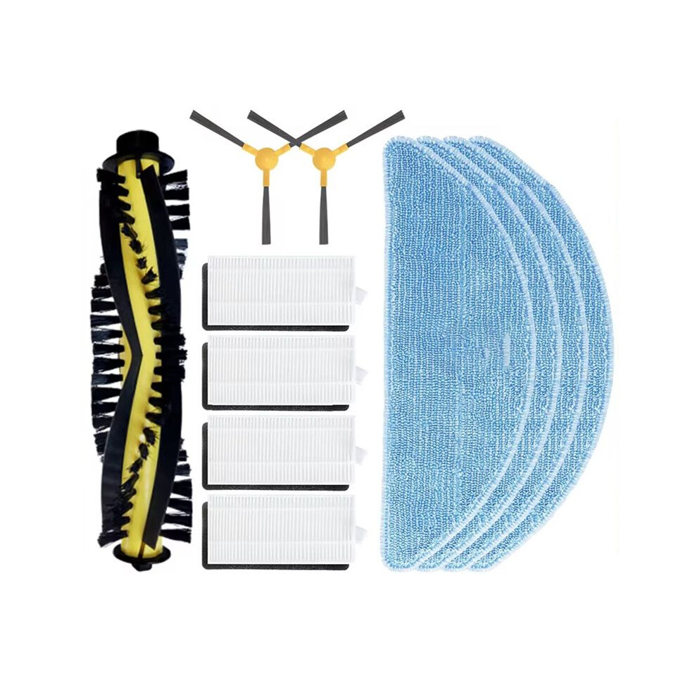 For Tesvor S7 Pro Roller Side Brush Hepa Filter Mop Rag Robot Vacuum Cleaner Accessory Parts 6034188224327