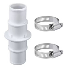 Kit Adaptador para Mangueira de Piscina 1-1/4" ou 1-1/2" Conector de Mangueira para Aspiradores de Piscina em Piscinas acima Do Solo