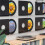 12 Discos de Vinil em Branco de 12 Polegadas, Decoração Vintage de Disco Falso, Discos de Vinil em Branco Falsos para Estética de Parede 5