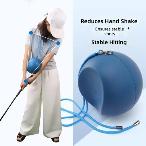 Indoor Golf Putting Trainer Golf Swing Trainer Connecting Balls 1