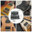 Double Coil Neck Bridge Pickup mit Montagerahmen für 2