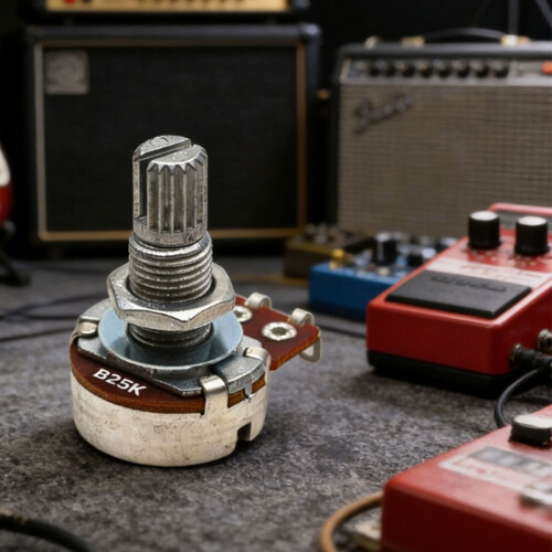 5Pcs 25K A/B Volumes Tone Control Guitar-Volume25K 1