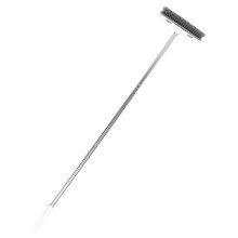 Floor Squeegee and Grout Scrub Brush 2 in 1 Ergonomic Bathroom Cleaning Tool Durable Easy Control