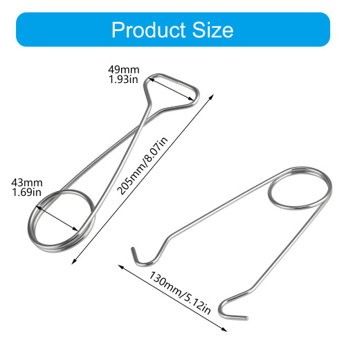 Professional Fish Mouth Spreader Rustproof Stainless Steel Fish 2