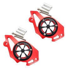 2X Front Sprocket Cover Engine Sprocket Chain Guard for CRF250L /M CRF250L Rally 2012-2020