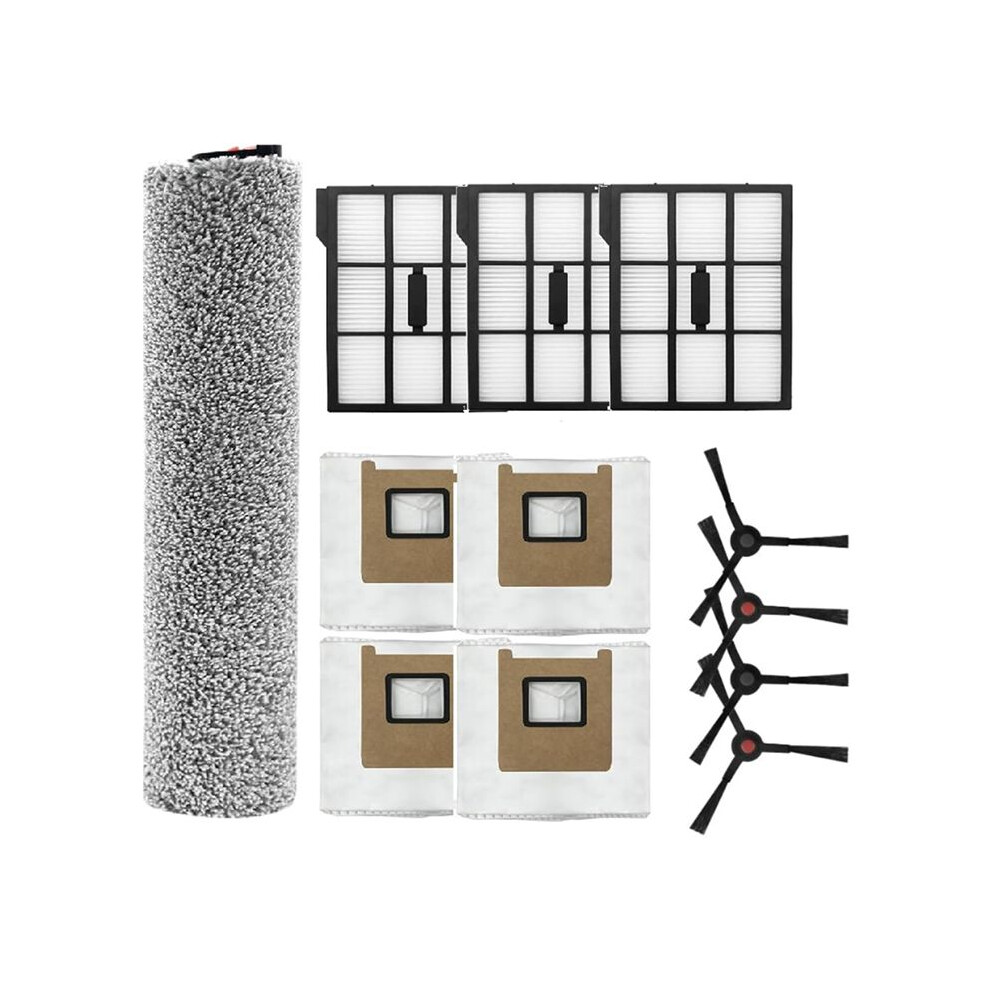 12Pcs Roller Brush Side Brush Dust Bag Filter For E25 Omni / E28 Omni Robot Vacuum Cleaner Part 6031548671630