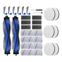 23PCS Main Side Brush Roller Mop Dust Bag Filter Replacement for Deebot X11 OmniCyclone Robot Vacuum Attachment