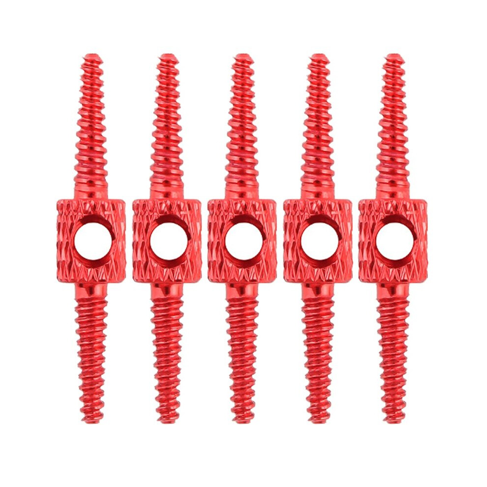 5Pcs Bicycle Cable Connector Kit: Brake, Shift, Hydraulic Hose Routing Tools Red 6032146238850
