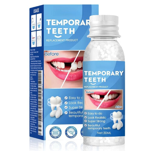 Comprehensive Temporary Filling Tool - Ideal for Filling Gaps Between Teeth and Repairing Broken Teeth.