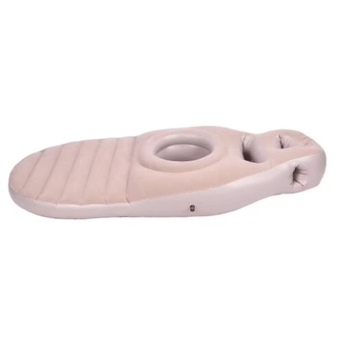 Inflatable Pillow Belly Hole Comfortable Safe PVC Inflatable Sleeping Support
