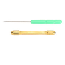 Doll Hair Wig Making Tools 0.6mm & 0.8mm Needles with Alloy Handle