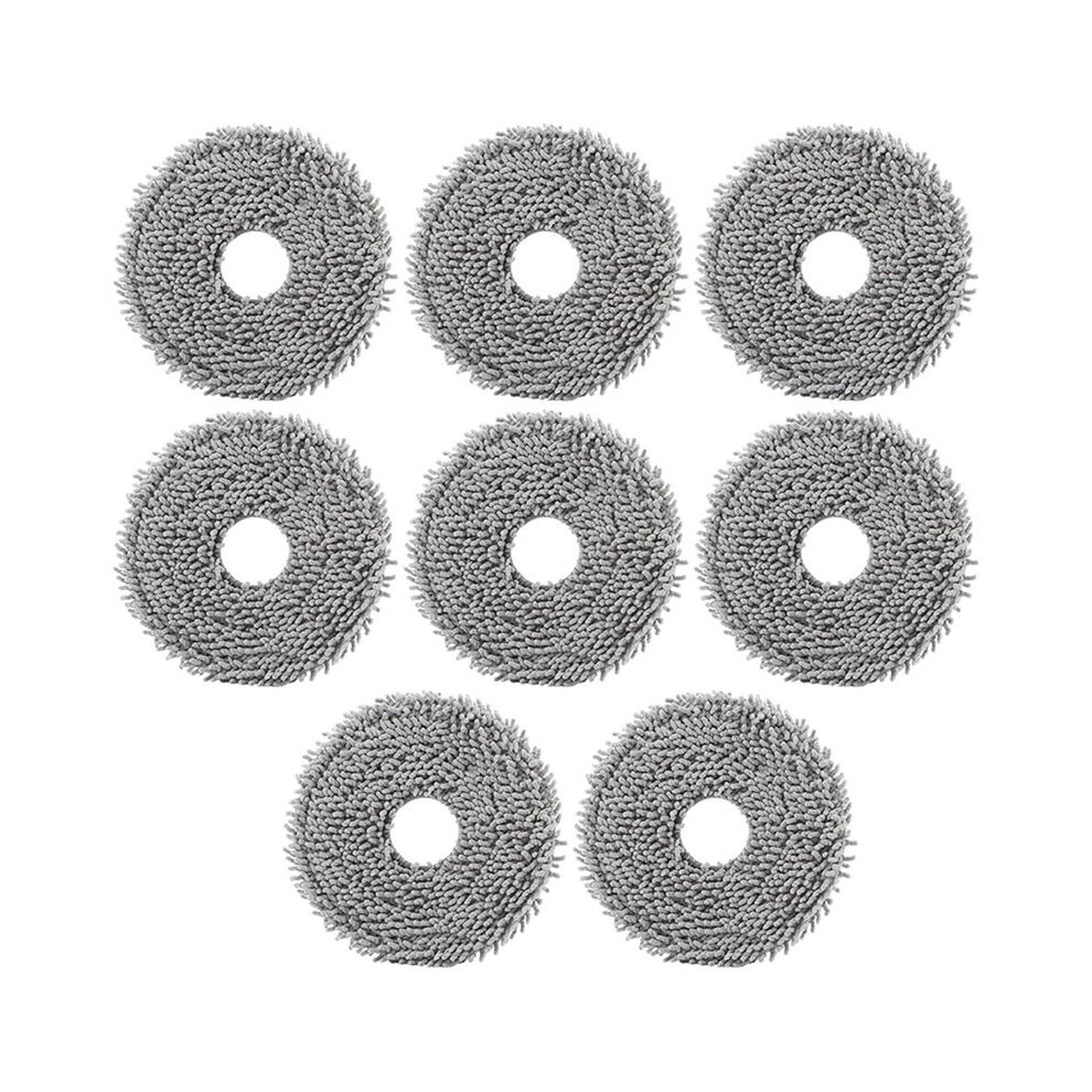 8Pcs Mop Pads For Qrevo Maxv/Master//Slim/Pro Vacuum Cleaner Parts Microfiber Mop Cloth 6032898102560