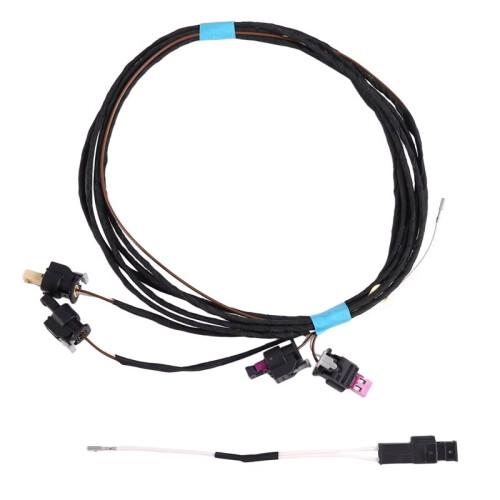 Car Front Bumper Light Bar Logo Lamp Led Wire Harness for  ID.4
