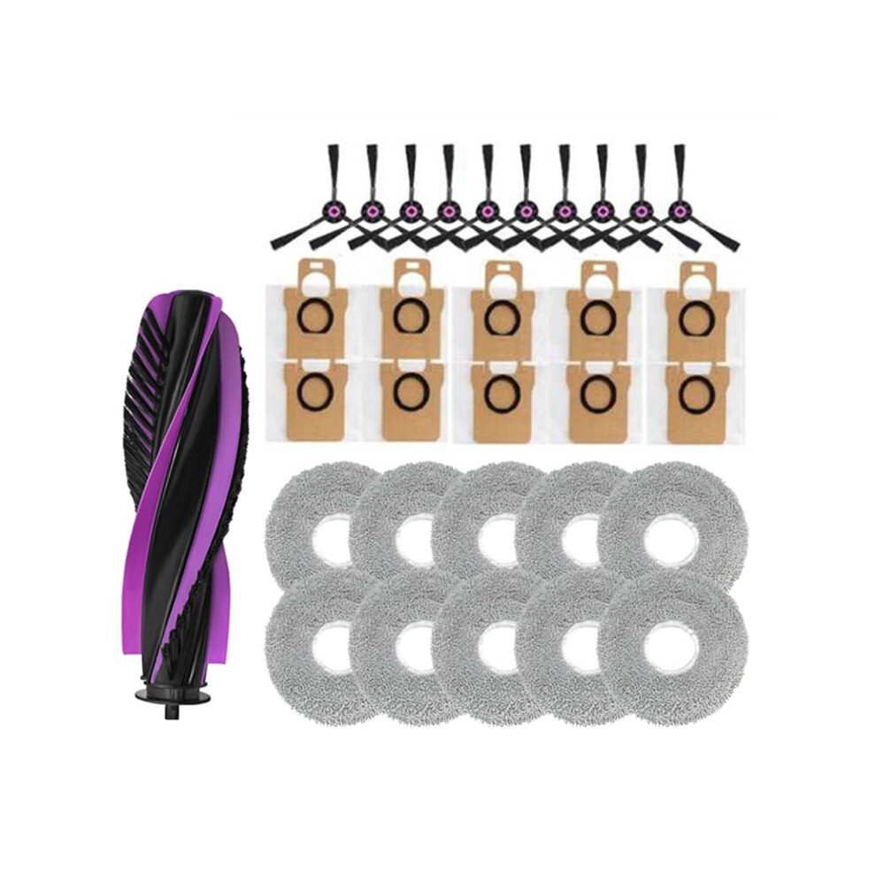 31Pcs Replacement Accessories For Jonr P20 Pro Robot Vacuum Cleaner Parts Washable Main Side Brush Mop Cloth Dust Bag 6032332961135