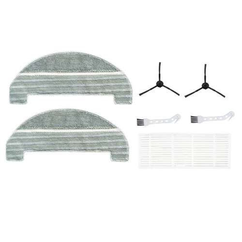 For Pursonic M8pro Sweeper Accessories Cleaning Cloth Side Brush Filter Replacement Pack Brush