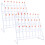 Drip Rack for Test Tubes Laboratory Drain Rack Sturdy Teaching Equipment Science Accessories Lab Drying Rack Test Tube 1