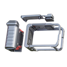 Rabbit Cage Frame for Osmo Action 6 Sport Action Camera Mounting Cage with Magnetic Handle Protective Frame