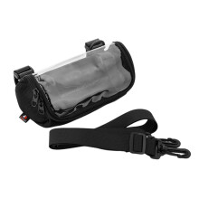 TXEsign Bike Handlebar Bag Mesh Bag with Clear Window for Flip 4/Flip 5/Flip 6 Speaker Travel Carrying Case Speaker Cover