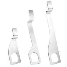 3PCS Tailgate Stands 10/15/20 cm Stainless Steel Car Tailgate Stand Accessories for T4 T5 T6 Multivan California
