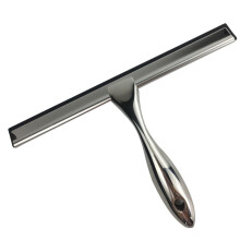 Stainless Steel Window Cleaning Squeegee for Shower Glass and Mirrors, Ergonomic Comfort Grip