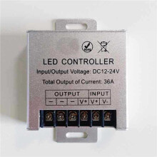 2X Dimmer Remote Power 360W Led Box Controller for Single Color Led Strip Light DC12-24V Dimming 23Key IR Remote Kit